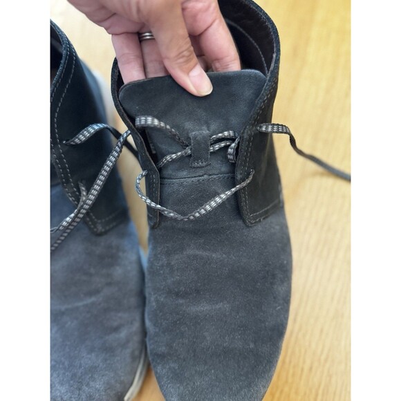 UGG Mens Freamon Chukka Sz 10.5 Waterproof Suede Boots Black Gray - Picture 8 of 15